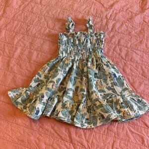 Adorable Bluey Print Kids Dress